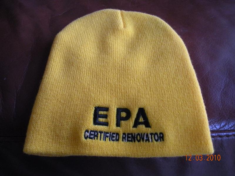 Winter EPA Certified Renovator hat